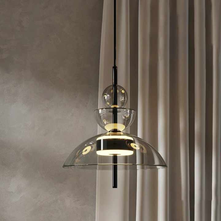 Modern Single Metal Pendant Light